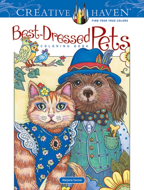 Creative Haven Bestdressed Pets Coloring
