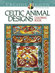 Celtic Animal Designs Coloring Book