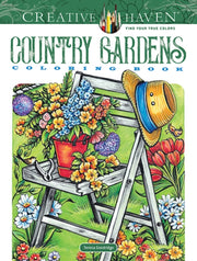 Creative Haven Country Gardens Coloring