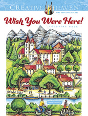 Creative Haven Wish You Were Here /