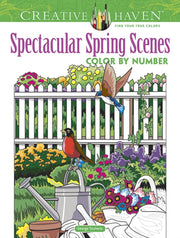 Spectacular Spring Scenes Color By Numbr