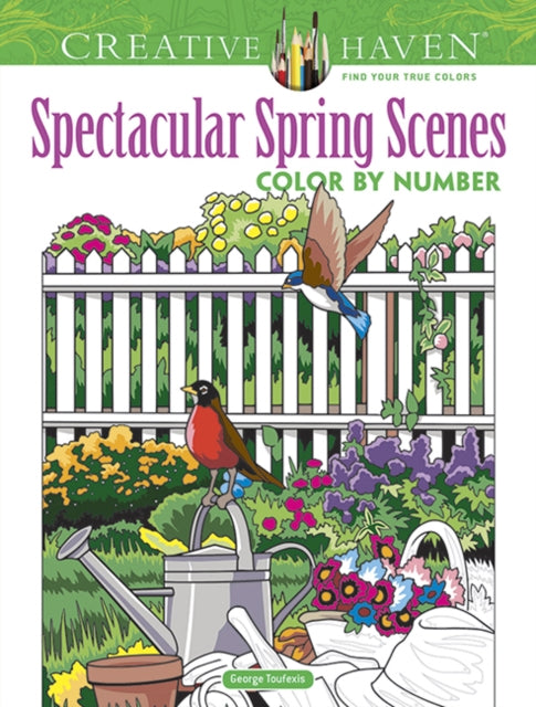 Spectacular Spring Scenes Color By Numbr