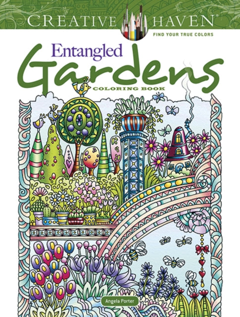 Entangled Gardens Colouring Book