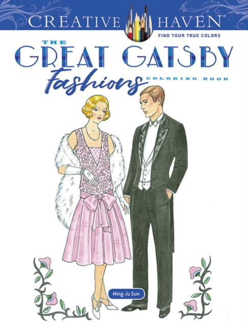 Great Gatsby Fashions Coloring Book