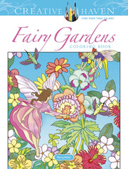 Fairy Gardens Coloring Book