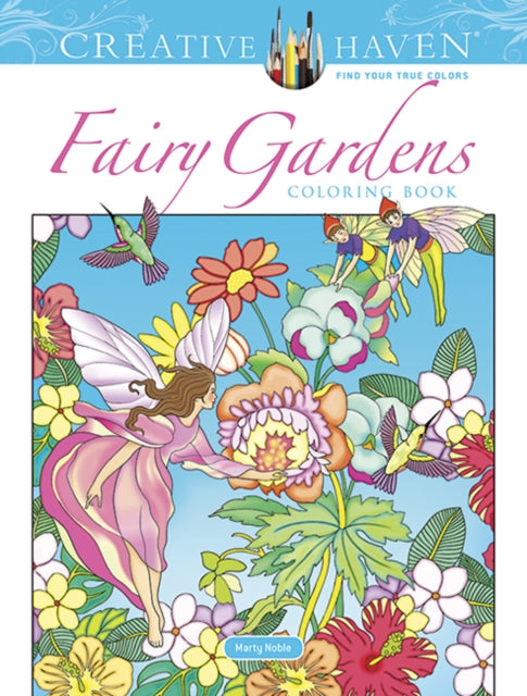 Fairy Gardens Coloring Book