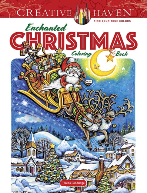 Enchanted Christmas Coloring Book