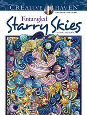 Entangled Starry Skies Colouring Book
