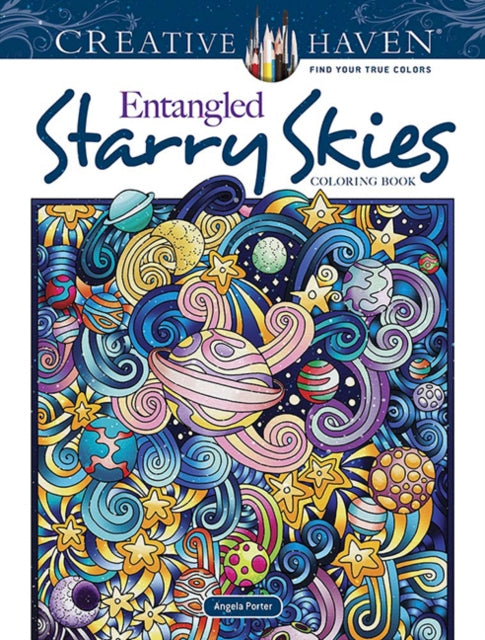 Entangled Starry Skies Colouring Book