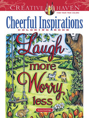 Cheerful Inspirations Coloring Book