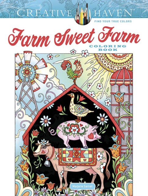 Farm Sweet Farm Coloring Book