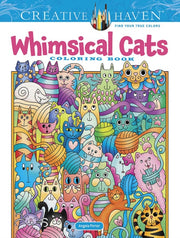 Whimsical Cats Coloring Book