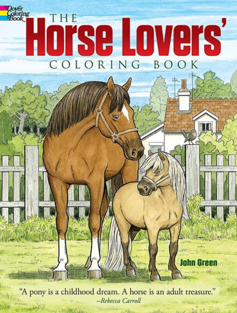 Horse Lovers Coloring Book