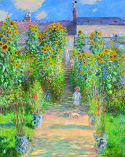 Artists Garden At Vetheuil