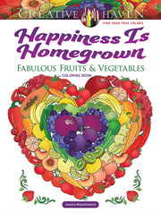 Happiness Is Homegrown Coloring Book