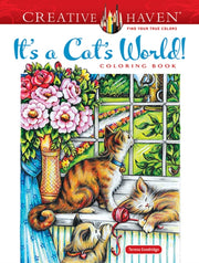 Creative Haven Its A Cats World Coloring