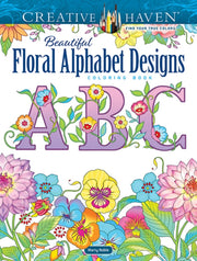 Creative Haven Beautiful Floral Alphabet