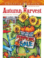 Creative Haven Autumn Harvest Coloring B
