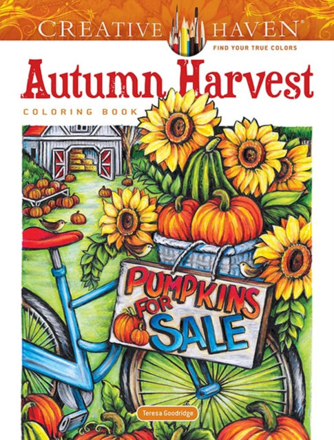 Creative Haven Autumn Harvest Coloring B
