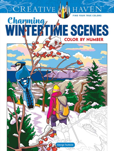 Charming Wintertime Scenes Color/number