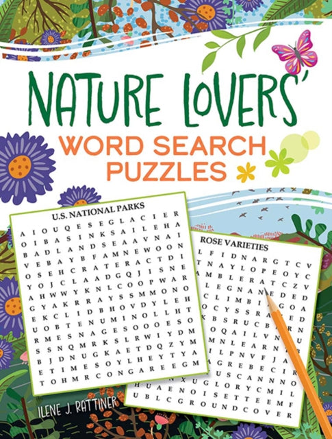 Nature Lovers Word Search Puzzles Book