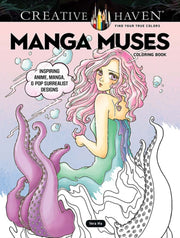 Manga Muses Coloring Book