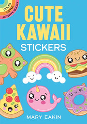 Cute Kawaii Stickers By Mary Eakin