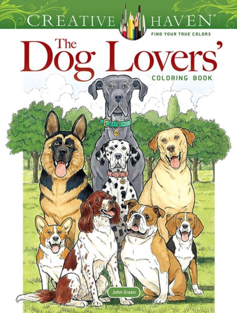 Creative Haven The Dog Lovers Coloring B