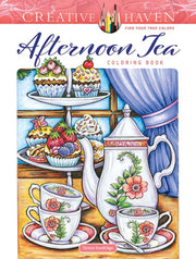 Creative Haven Afternoon Tea Coloring Bk