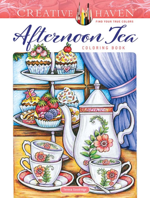 Creative Haven Afternoon Tea Coloring Bk