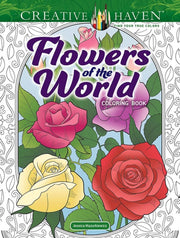 Flowers Of The World Colouring Book By Mazurkiewicz, J