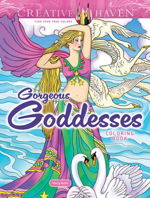 Gorgeous Goddesses Colouring Book