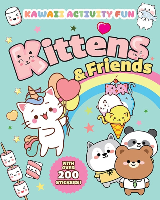 Kittens Friends Kawaii Activity Fun With