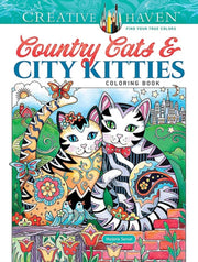 Creative Haven Country Cats City Kitties