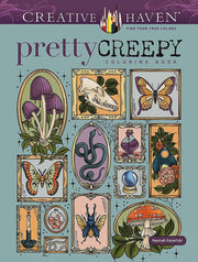 Creative Haven Pretty Creepy Coloring Bo