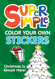 Super Simple Color Your Own Stickers Chr