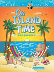 Creative Haven On Island Time Coloring B