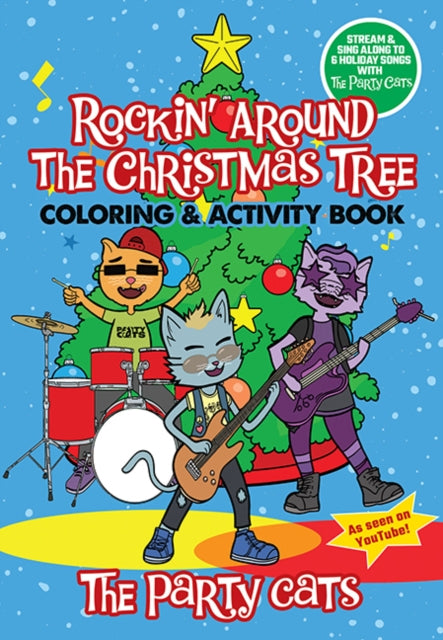 Party Cats Rockin Around The Christmas T By Dover Publications I