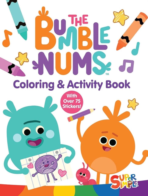 Bumble Nums Coloring Activity Book A Sup By Dover Publications Inc