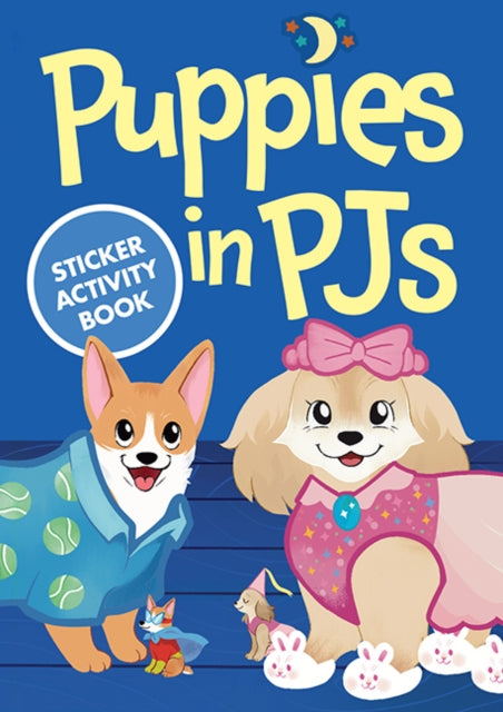 Puppies In Pjs Sticker Activity Book By Maine,amber