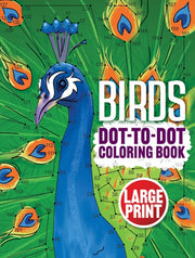 Birds Dot To Dot Coloring Book By Dover Publications