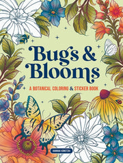 Bugs Blooms A Botanical Coloring Sticker