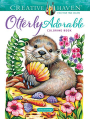 Creative Haven Otterly Adorable Coloring By Goodridge,teresa