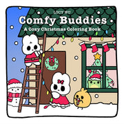 Comfy Buddies A Cozy Christmas Coloring By Wu, Lucy