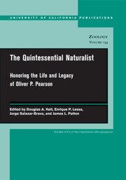 The Quintessential Naturalist Honoring