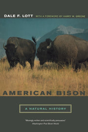 American Bison A Natural History