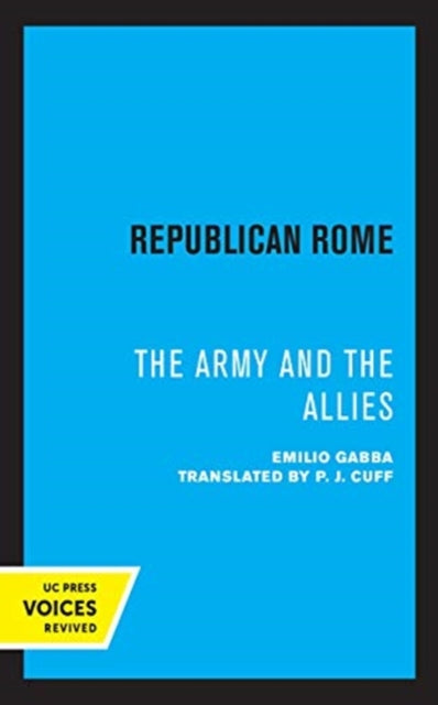 Republican Rome The Army And The Allies