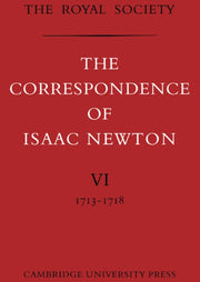 The Correspondence Of Isaac Newton: Volu By Hall, A.rupert