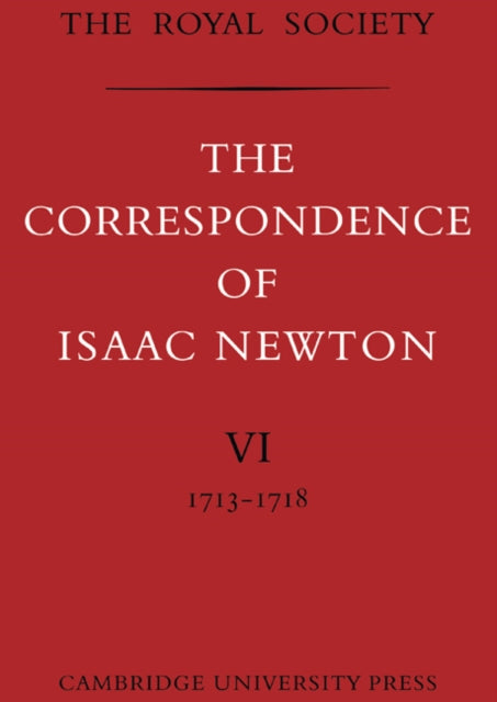 The Correspondence Of Isaac Newton: Volu By Hall, A.rupert