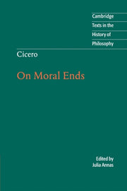Cicero On Moral Ends